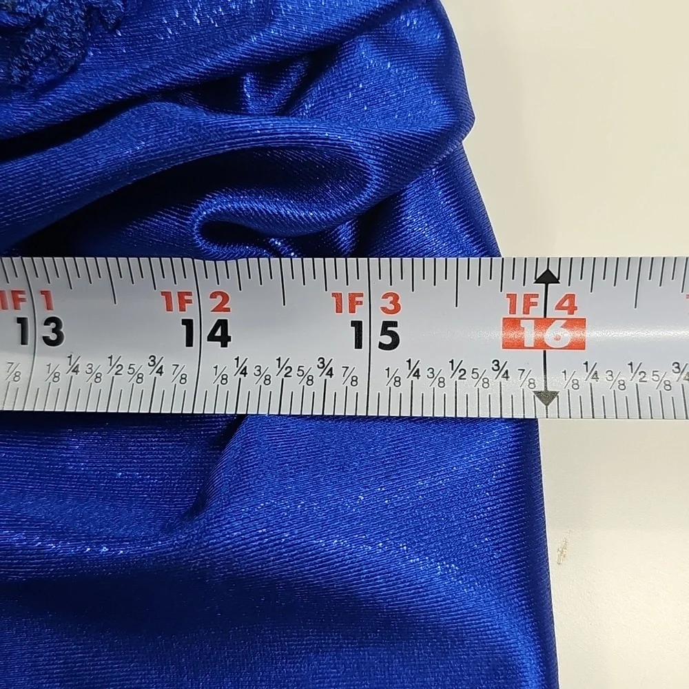 Bella Divine Corset Dress, Cobalt Blue, Size 10, Prom Dress / HOCO - Picture 8 of 14